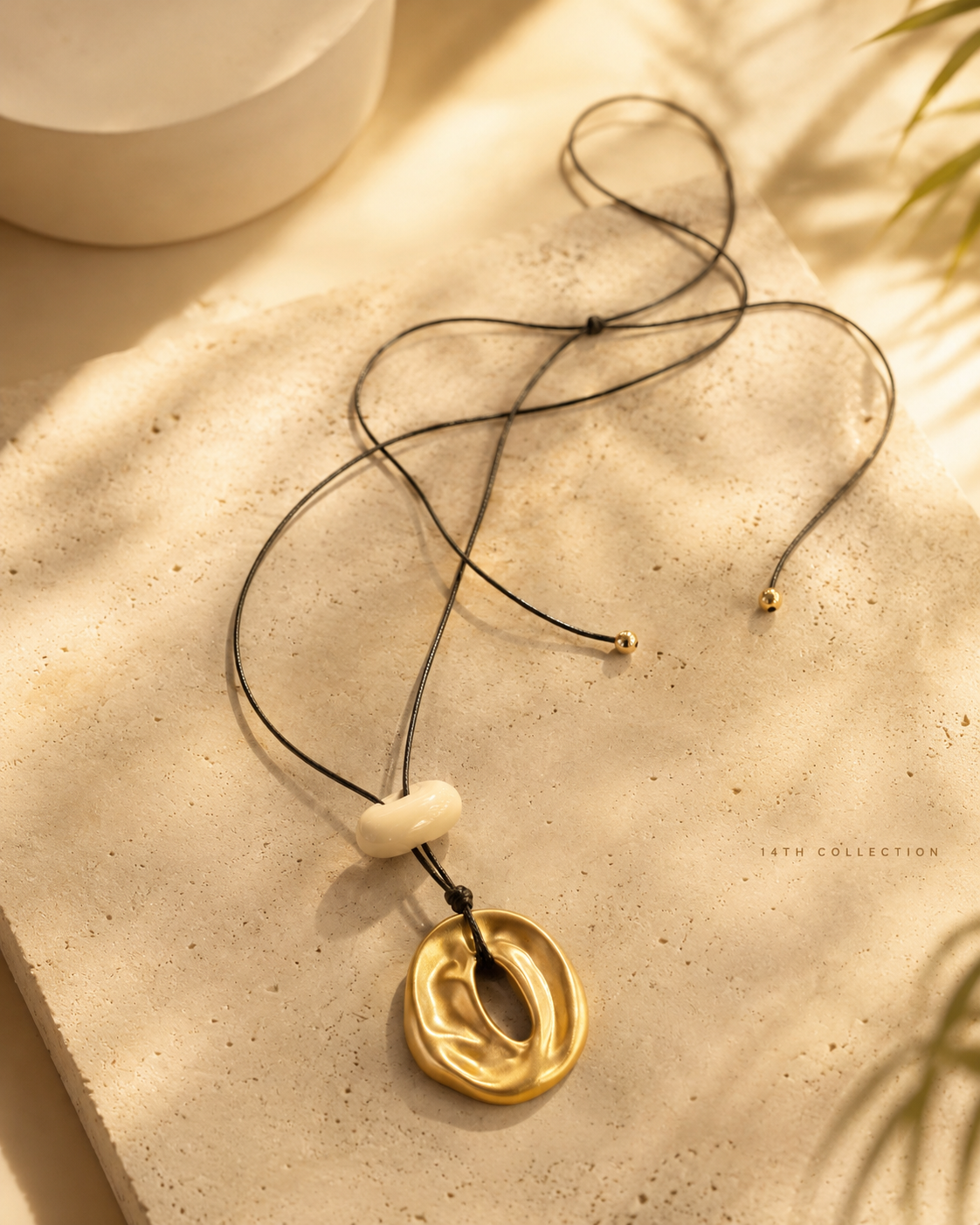 Modern Sculptural Pendant Necklace