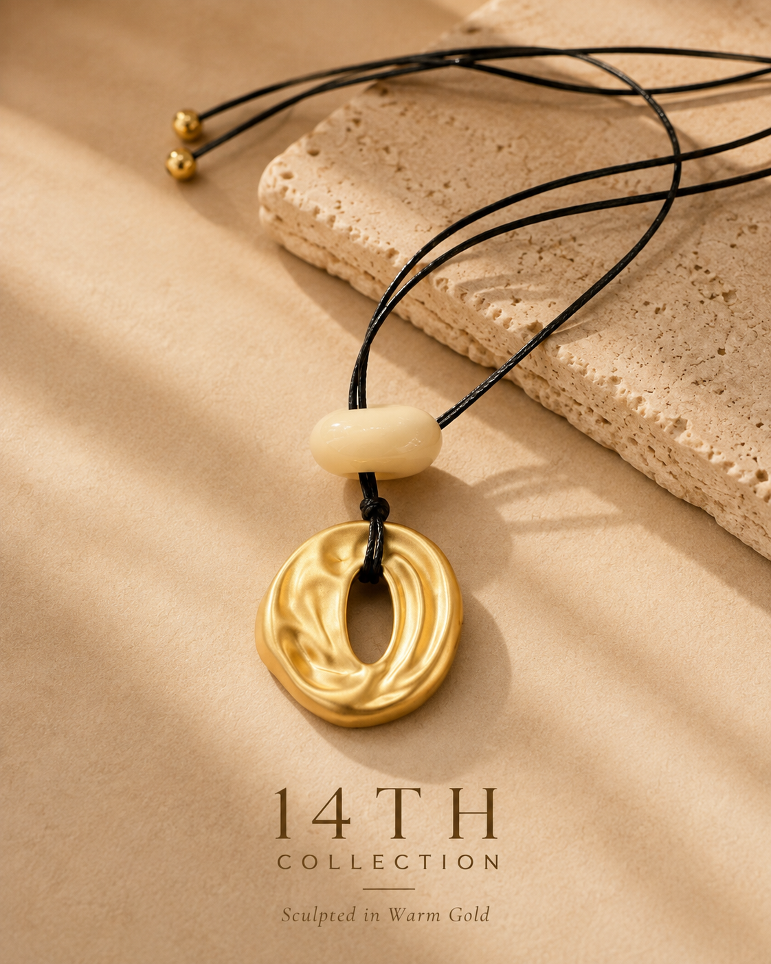 Modern Sculptural Pendant Necklace