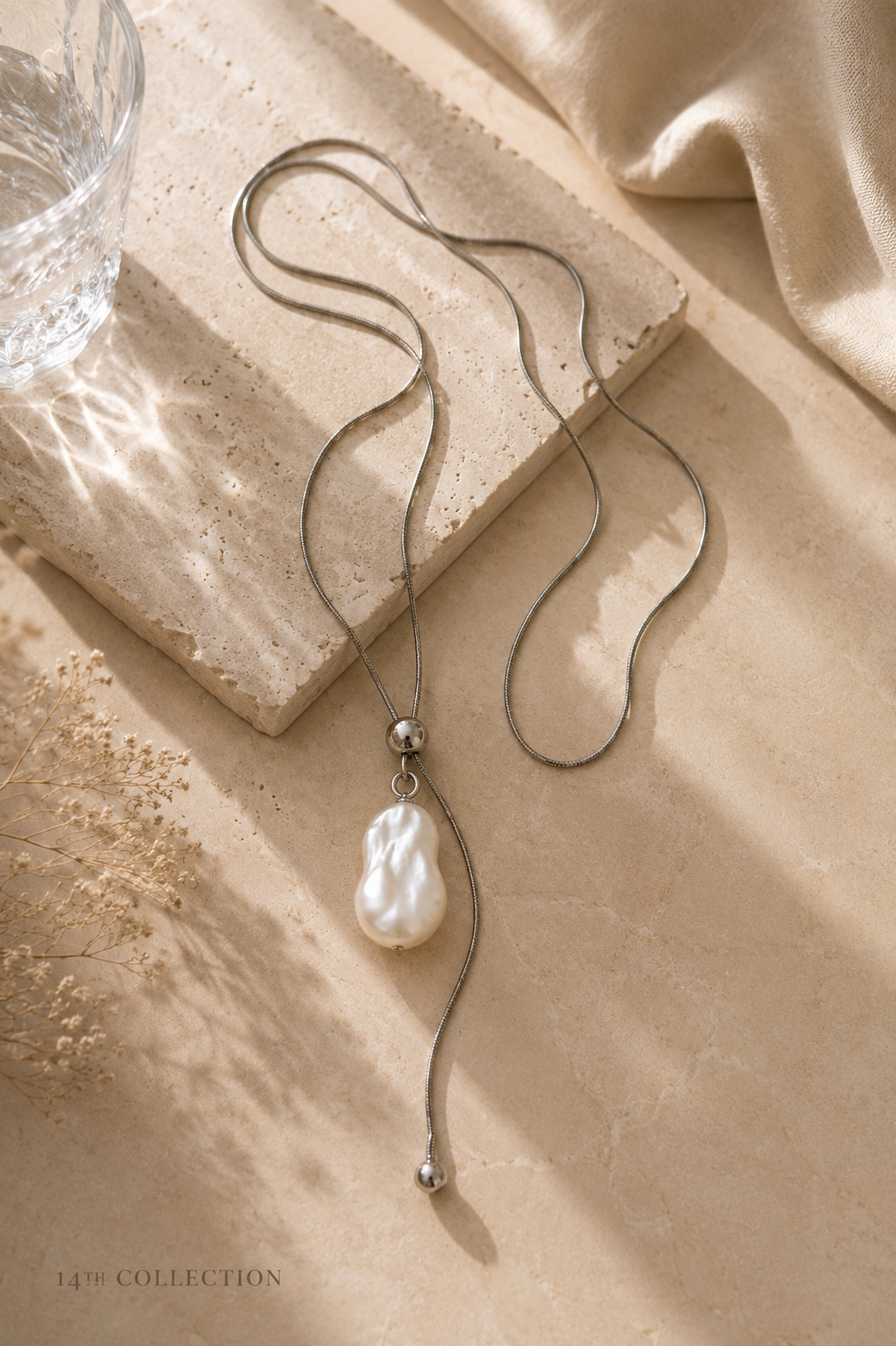 Selene Baroque Pearl Necklace