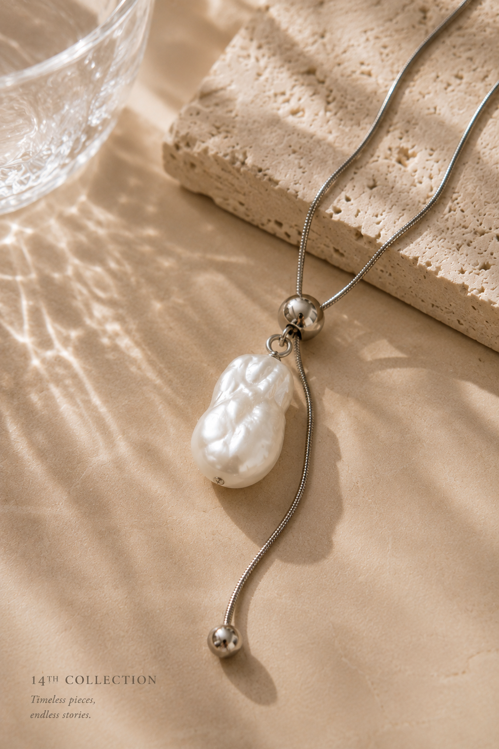 Selene Baroque Pearl Necklace