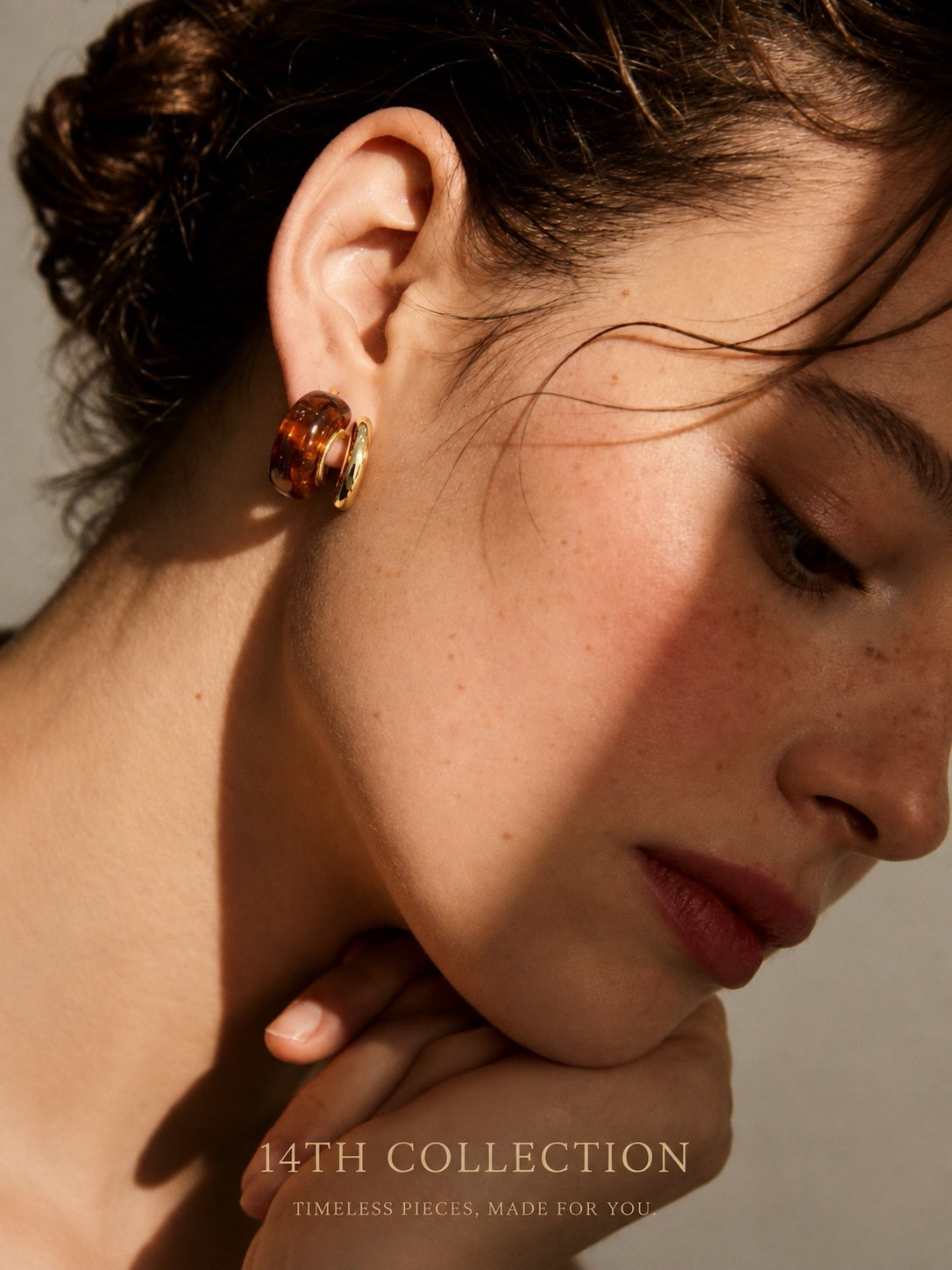 Honey Orbit Earrings