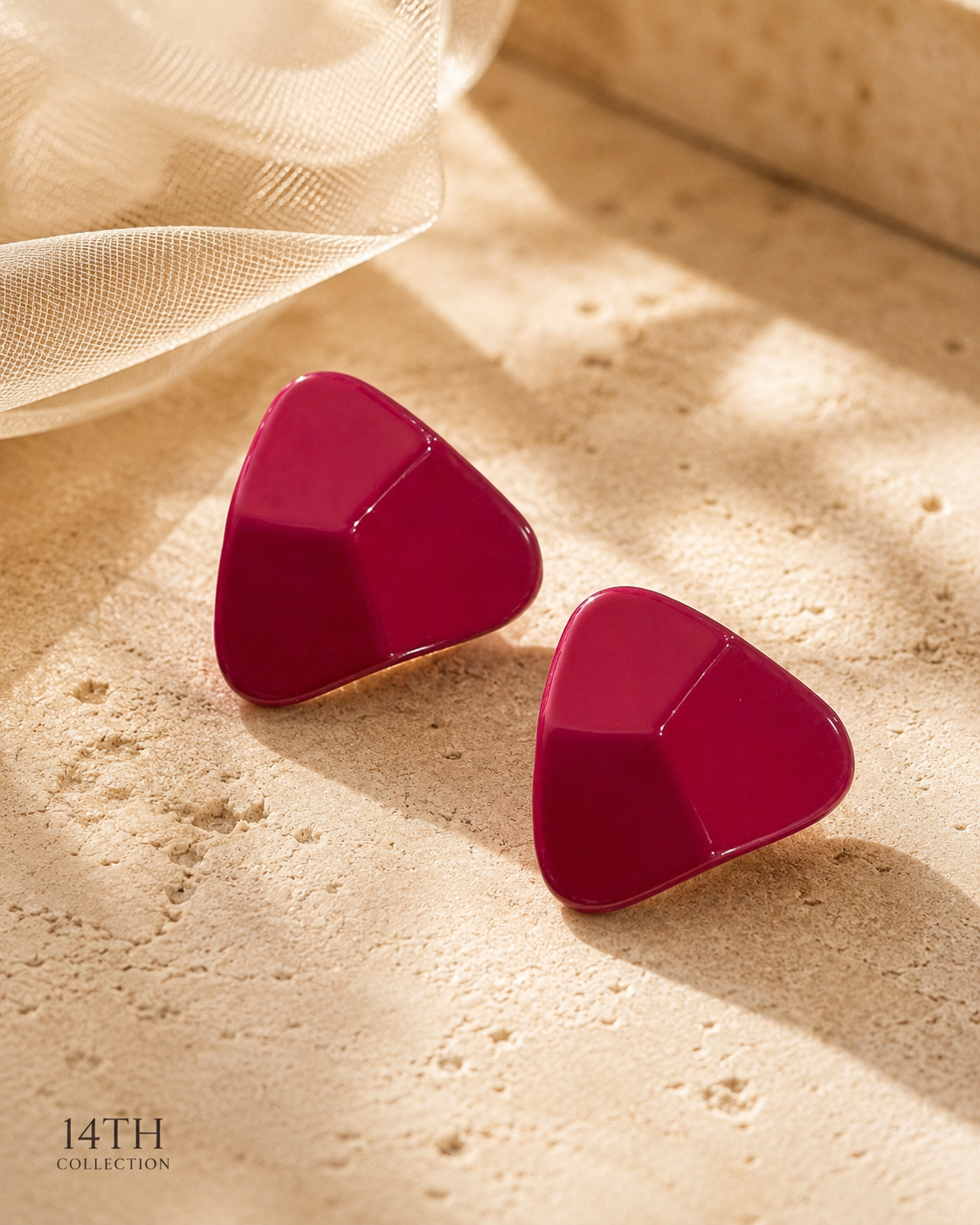 Fuchsia Muse Earrings