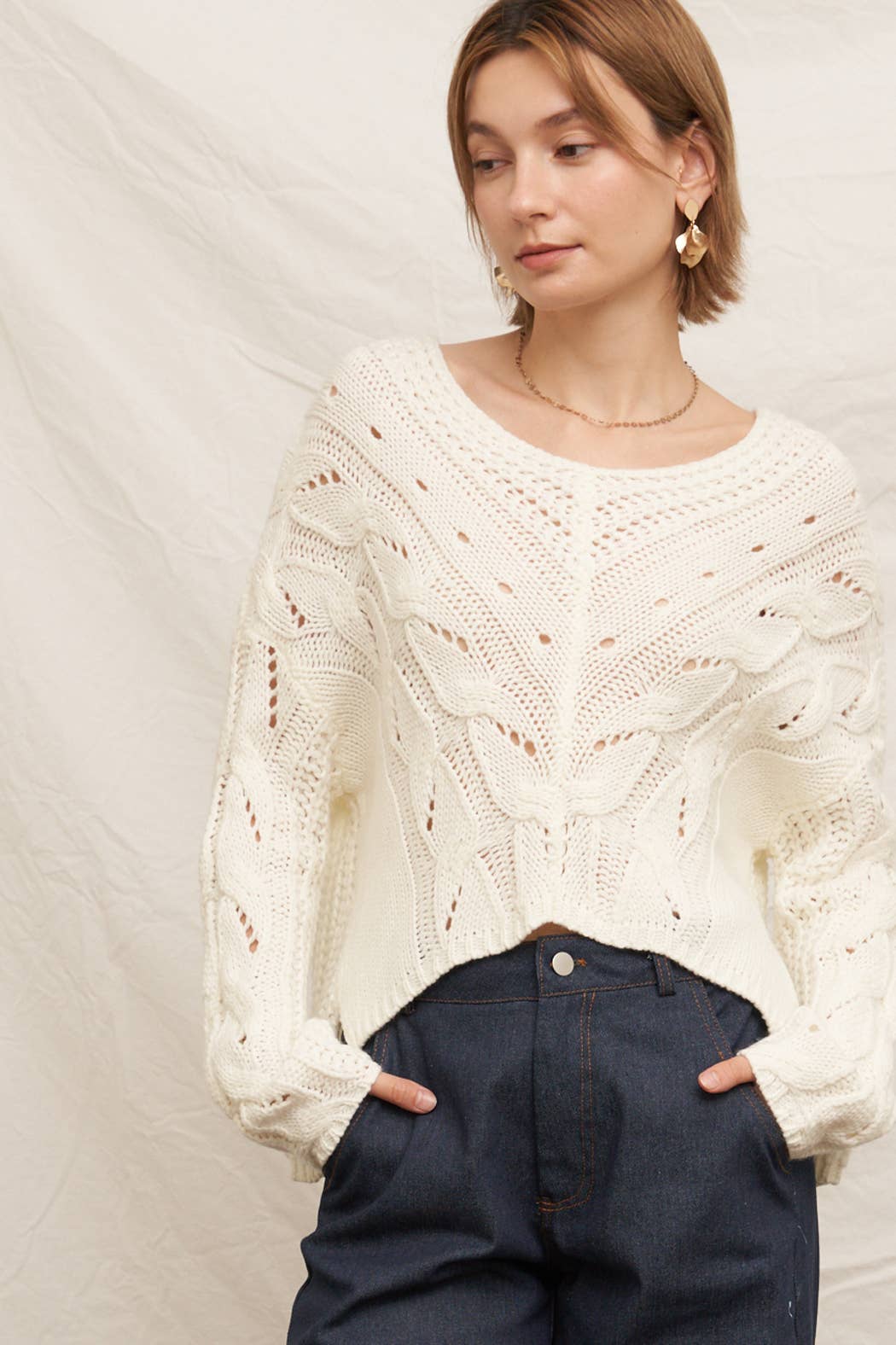 Ivory Daydream Sweater