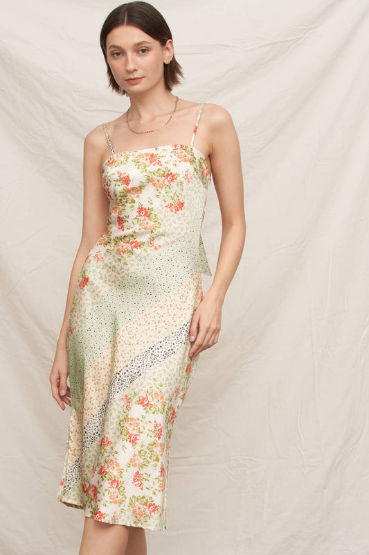 Sleeveless Cami Midi Dress