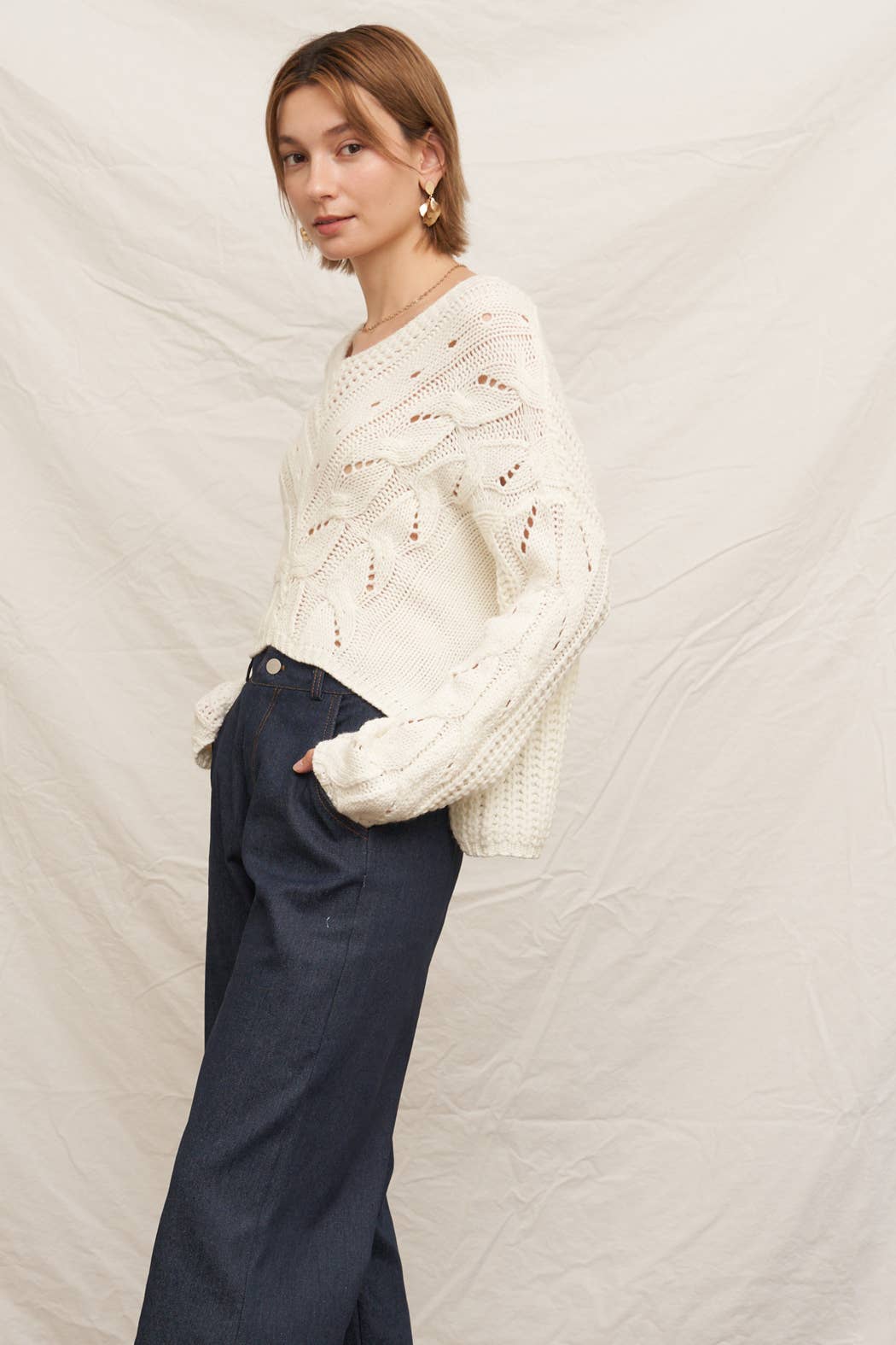 Ivory Daydream Sweater
