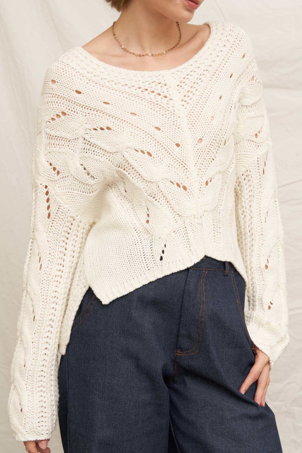 Ivory Daydream Sweater