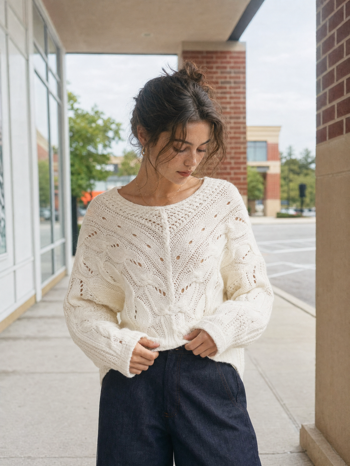 Ivory Daydream Sweater