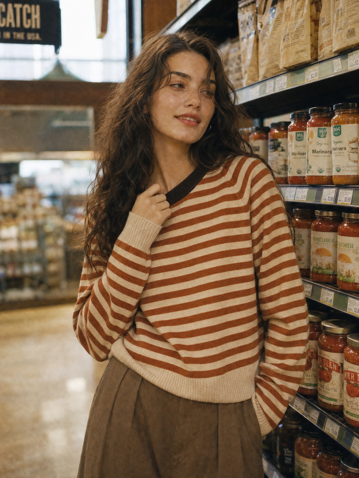 Autumn Stripe Knit