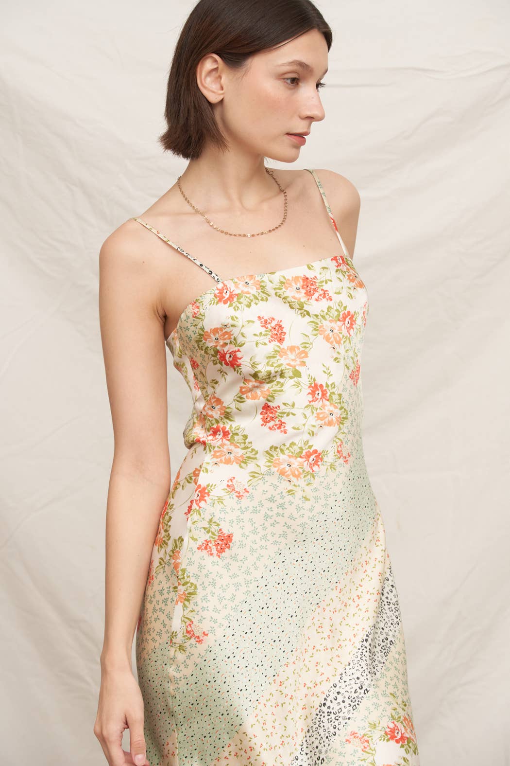 Sleeveless Cami Midi Dress