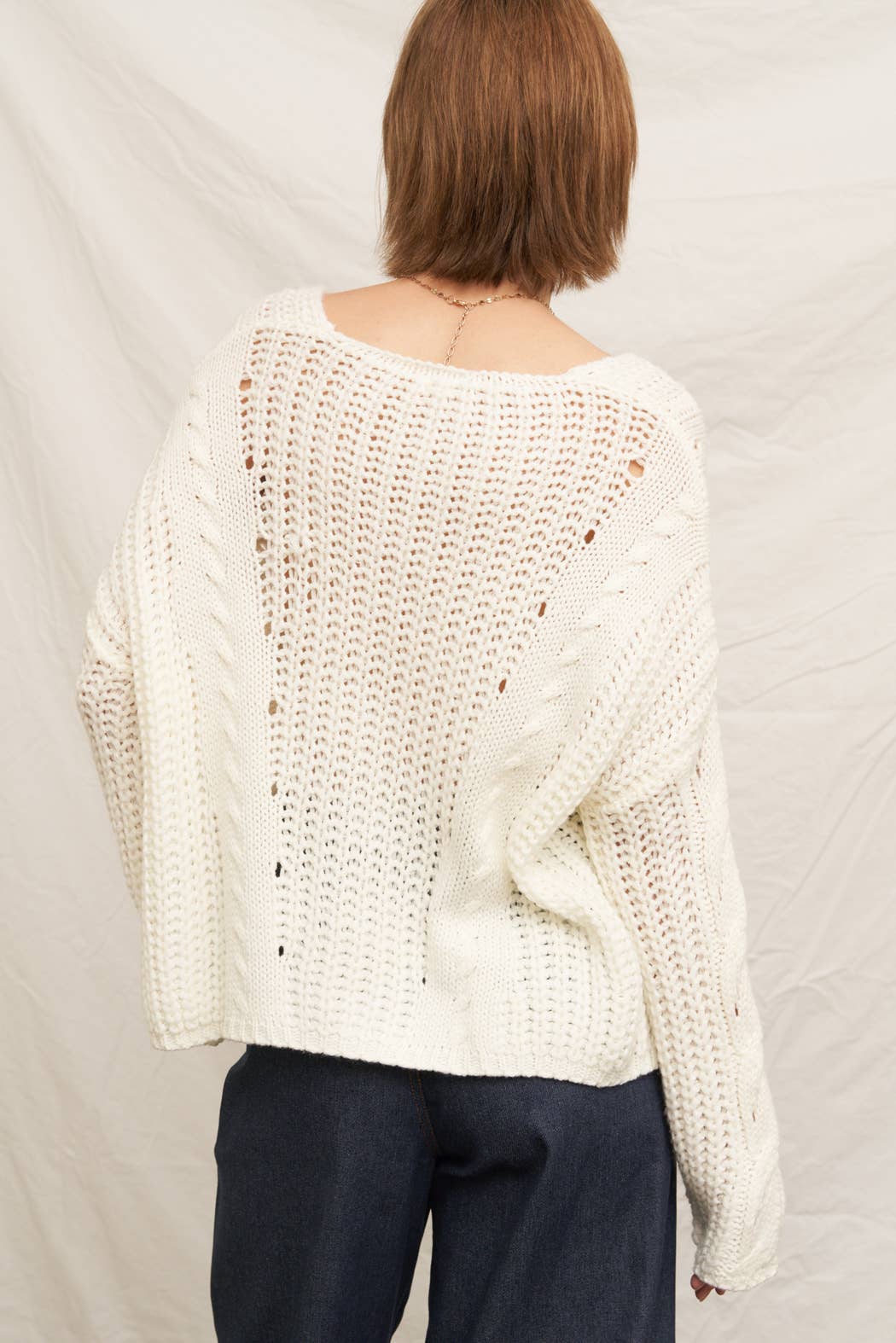 Ivory Daydream Sweater